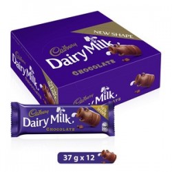 dairy milk chocolate net weight 37g*12