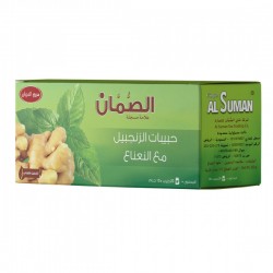  al suman grains ginger with mint 20 pieces 200 g