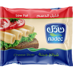nadec cheese slices low fat 200 g