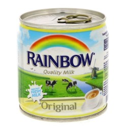 rainbow original evaporated liquid milk full cream 160 ml