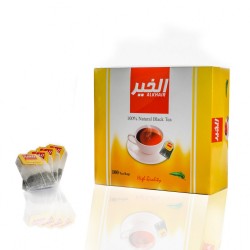 al khair natural black tea 100 tea bags