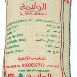 al walimah sella basmati rice 40 kg