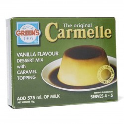 greens the original carmelle vanilla flavour 70 g