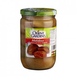 orient gradens makdous eggplant with oil and walnuts 590 g