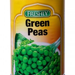 freshly green peas 425 g
