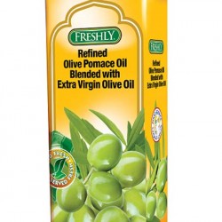 freshly refined olive pomace oil blended with extra virgin olive oil 4 lit