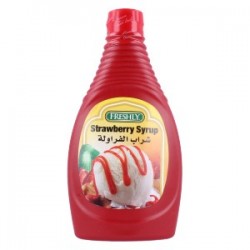freshly strawberry syrup 624 g 