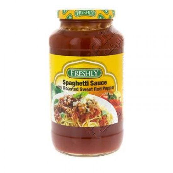 freshly spaghetti sauce with roasted sweet red pepper 680 g freshly spaghetti sauce with roasted sweet red pepper 680 g