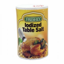 freshly lodized table salt 737 g