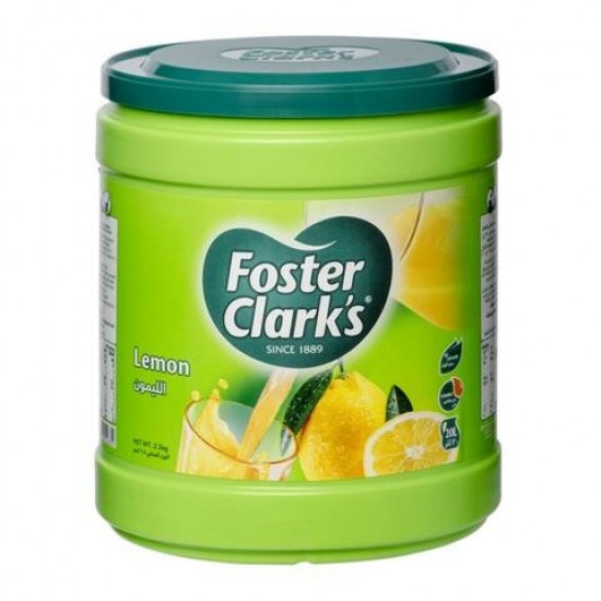 foster clarks lemon flavoured drink powder 2.5 kg foster clarks lemon flavoured drink powder 2.5 kg