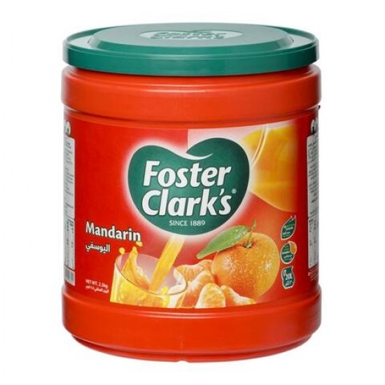 foster clarks mandarin flavoured drink powder 2.5 kg foster clarks mandarin flavoured drink powder 2.5 kg