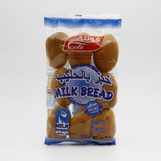 fonte milk bread mini 9 pcs - 315 g fonte milk bread mini 9 pcs - 315 g