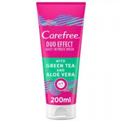 carefree duo effect green tea and aloe vera200 ml