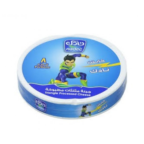 nadec triangles cheese 8 portions 120 g nadec triangles cheese 8 portions 120 g