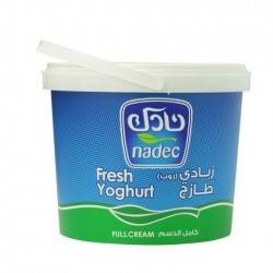 nadec fresh yoghurt full cream 2 kg