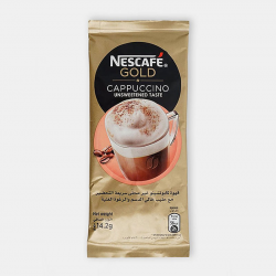 nestle nescafe gold cappuccino unsweetened taste 14.2 g